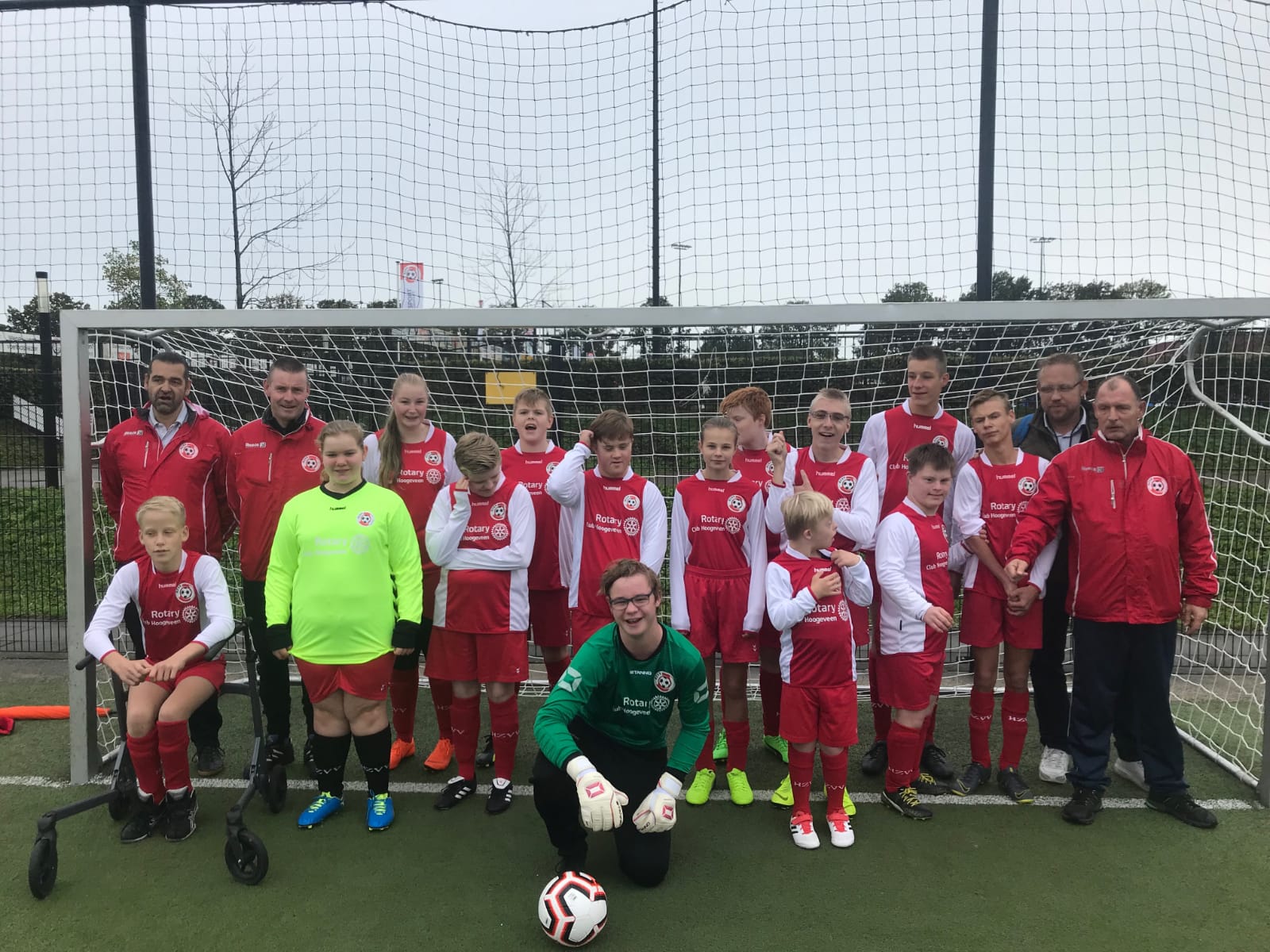 HZVV G-voetbalteam 2019